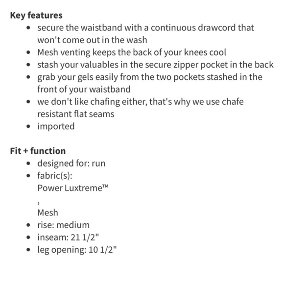 Lululemon Run: Inspire Crop II - Picture 10 of 10